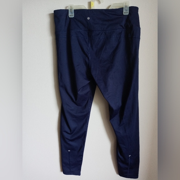 NWT Layers8 Blue reflective detail Qwick Dry leggings - Picture 6 of 10